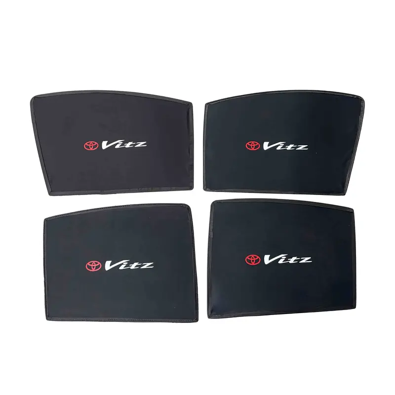 Toyota Vitz Foldable & Flexible Sunshade With Logo  2004-2010 - Side Sun Shade 1