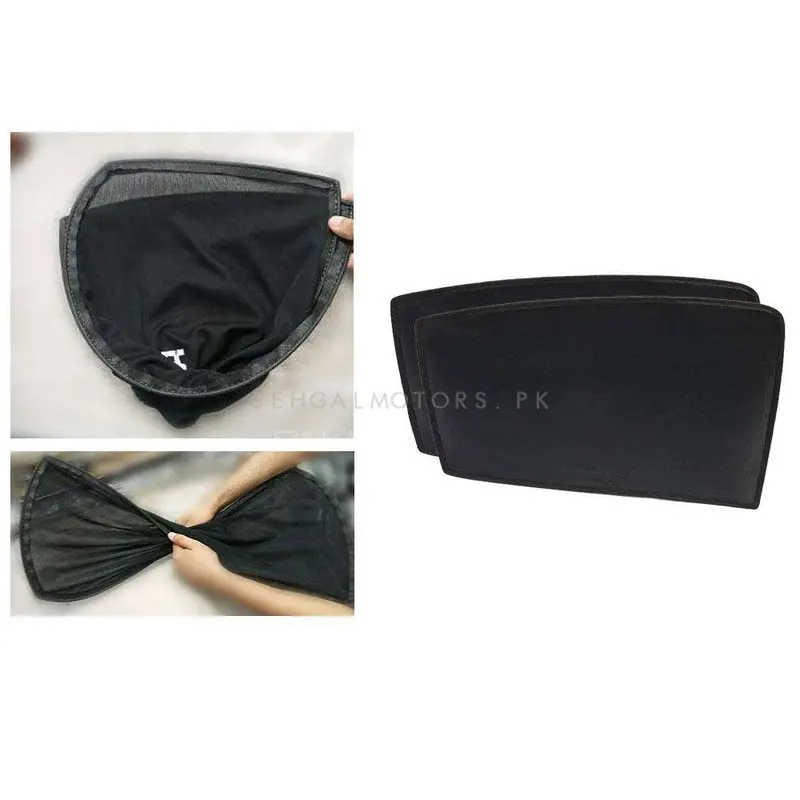 Toyota Vitz Foldable & Flexible Sunshade With Logo 2004-2010 - Side Sun Shade 2