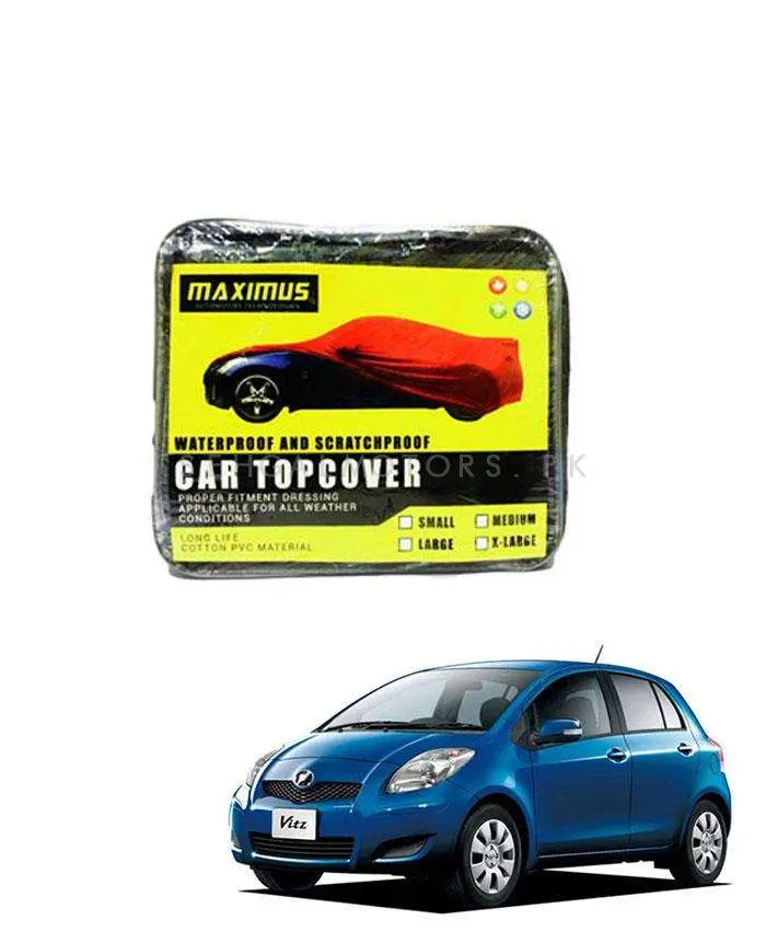 Toyota Vitz Maximus Non Woven Top Cover - Model 2005-2011 2005 - 2011 - Scratchproof Waterproof 1