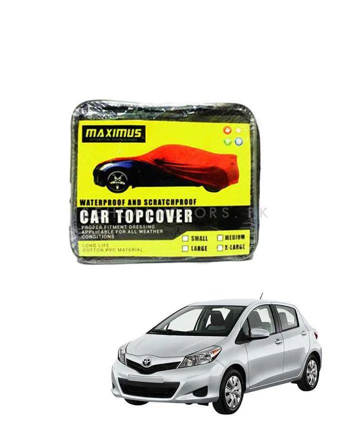 Toyota Vitz Maximus Non Woven Top Cover - Model 2010-2017 - Scratchproof Waterproof 1