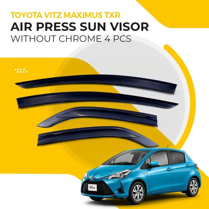 Toyota Vitz Maximus Txr Air Press Sun Visor Without Chrome 2014 - 2026 1