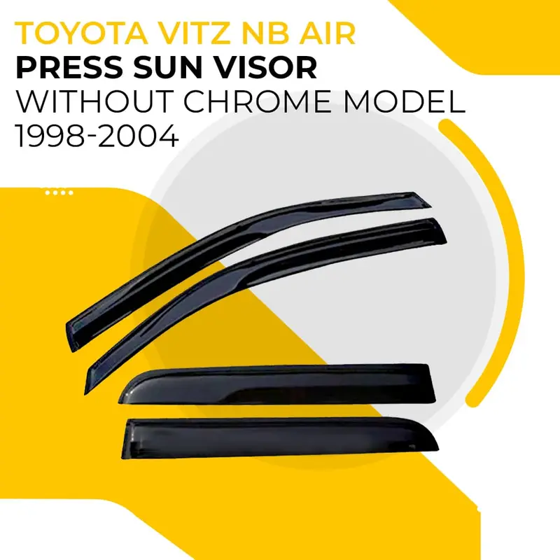 Toyota Vitz Nb Air Press Sun Visor Without Chrome - Model 1998-2004 1