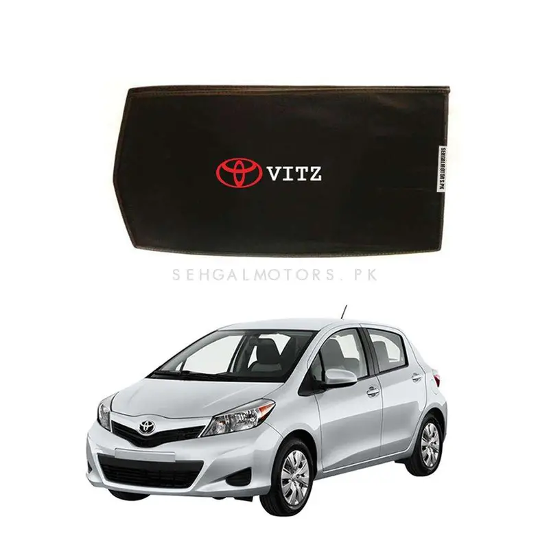 Toyota Vitz Side Sunshade With Logo - Model 2010-2014 - Sun Shade | Parda 1