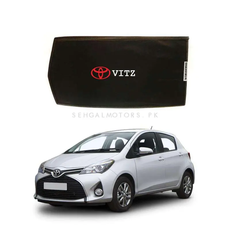Toyota Vitz Side Sunshade With Logo - Model 2014-2017 - Sun Shade | Parda 1