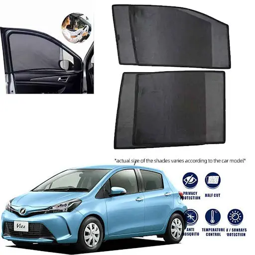 Toyota Vitz Side Sunshades Model: 2012-2017 1