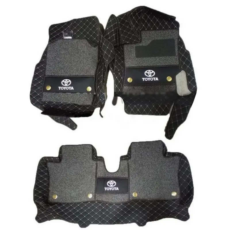 Toyota Yaris 10D Floor Mat Black 3Pcs Model 2019-2023 1