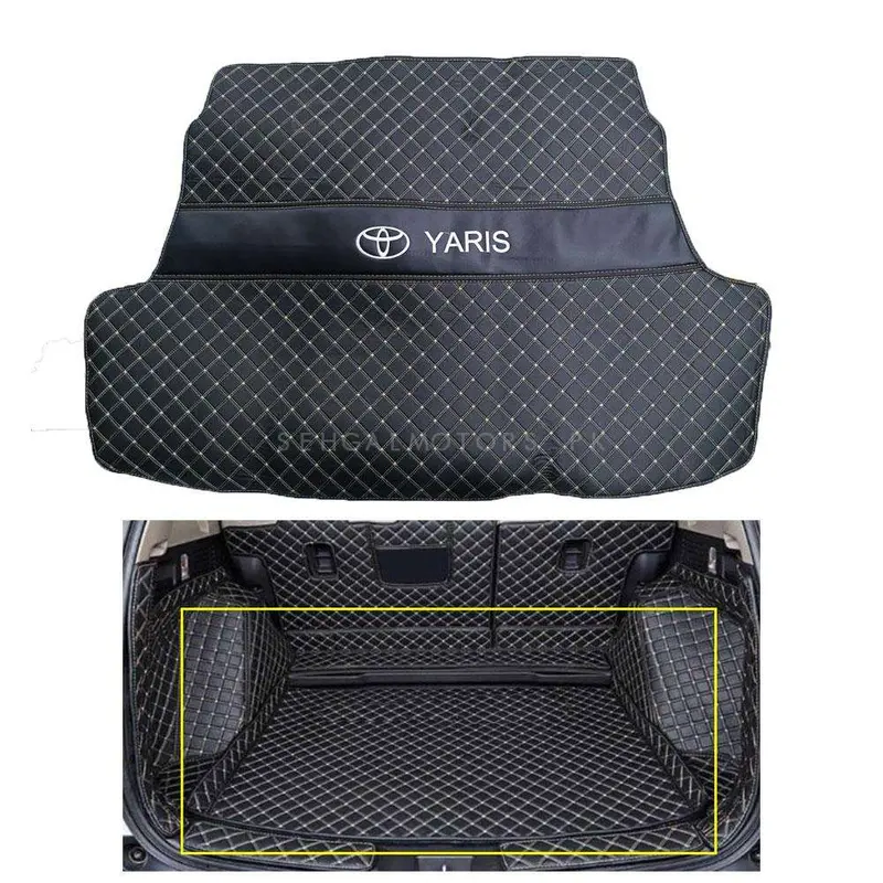 Toyota Yaris 10D Trunk Mat Black 2