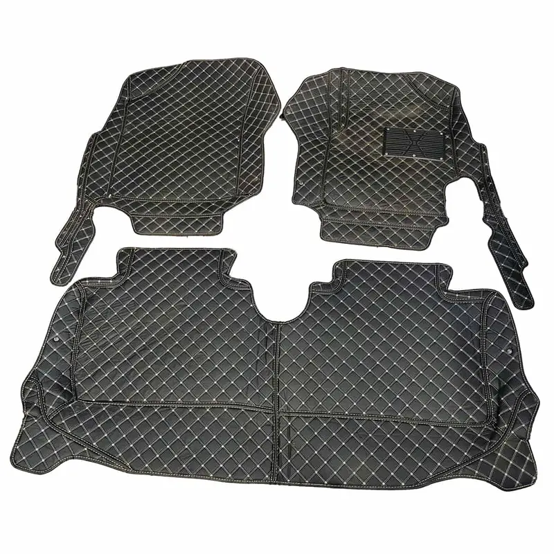 Toyota Yaris 7D Custom Floor Mats - Black - 3 Pcs 2020-2024 2