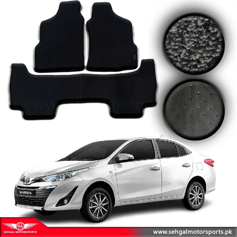 Toyota Yaris Carpet Floor Mat Special Model 2019-2022 1