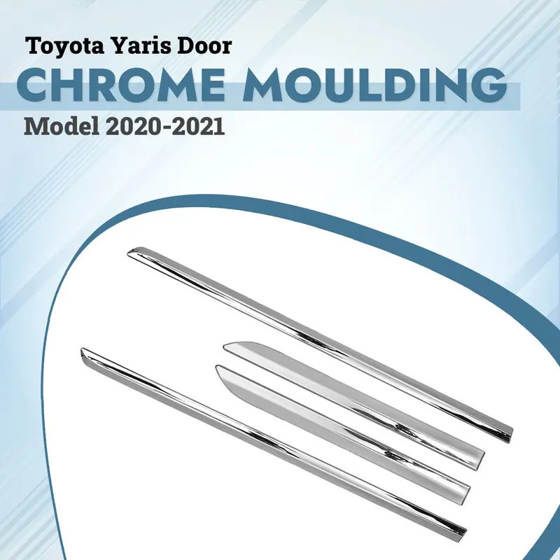 Toyota Yaris Chrome Door Moulding - Model 2020-2021 - Ma001662/00836 1