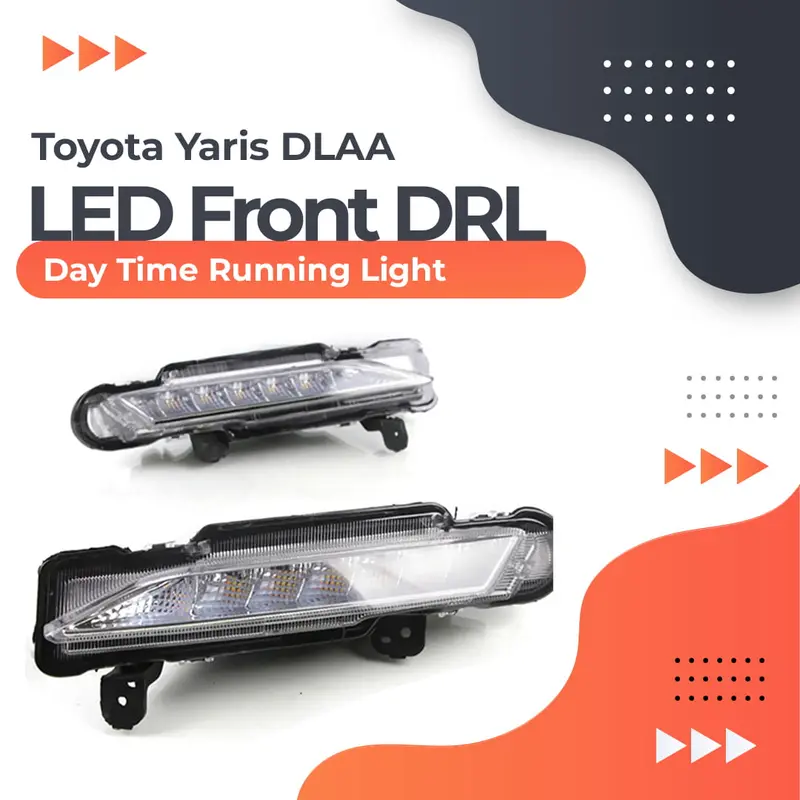 Toyota Yaris Dlaa Ty222-Led Front Drl Day Time Running Light - Model 2020-2022 1