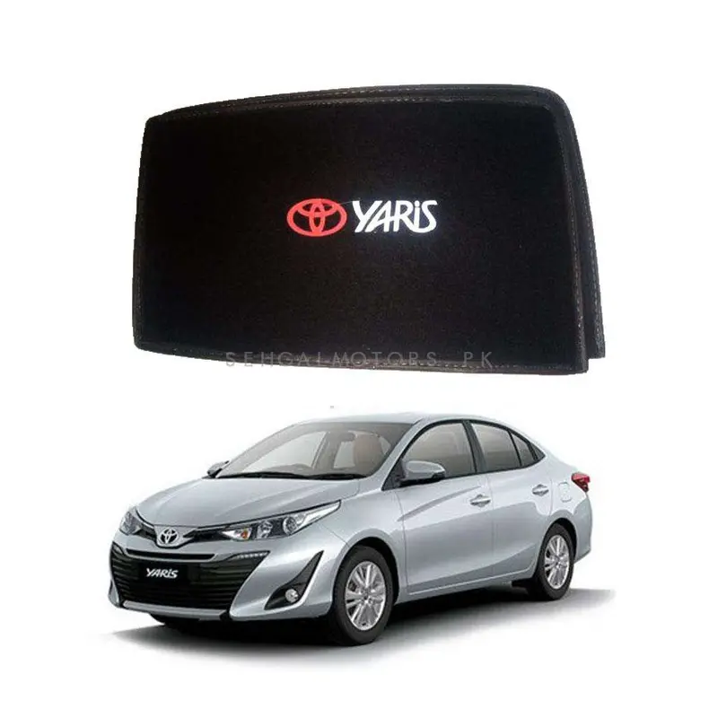 Toyota Yaris Foldable & Flexible Sunshade With Logo 2020 - 2024 - Side Sun Shade 1