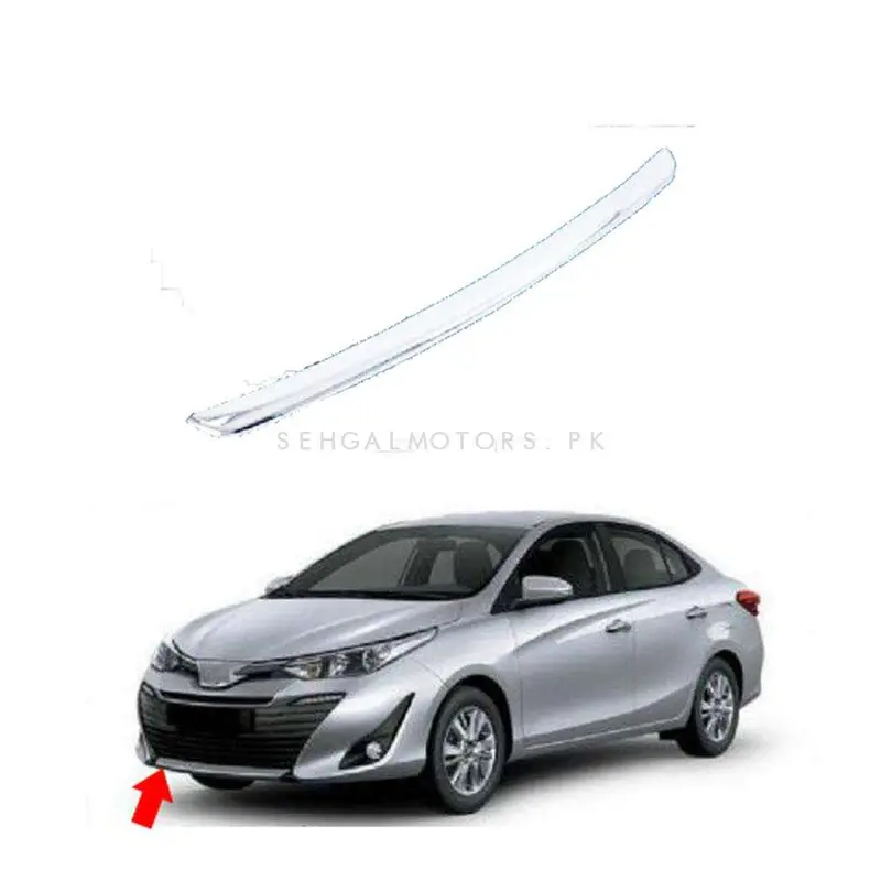 Toyota Yaris Front Bumper Lower Half Chrome Trim - Model 2020-2021 - Ma001775 2