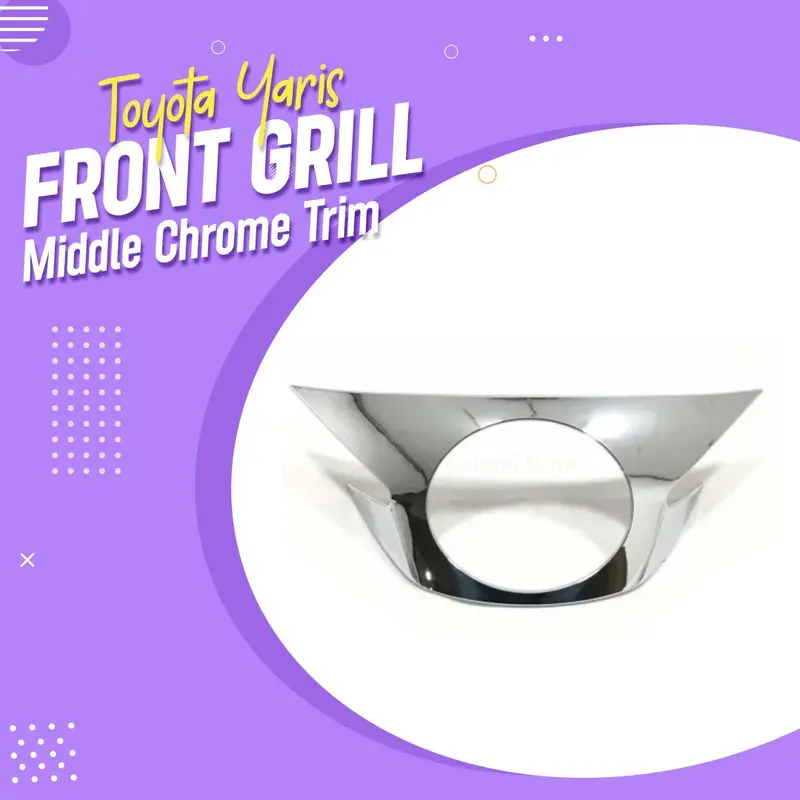 Toyota Yaris Front Grill Middle Chrome Trim - Model 2020-2021 - Ma001768 | Ma001771 1