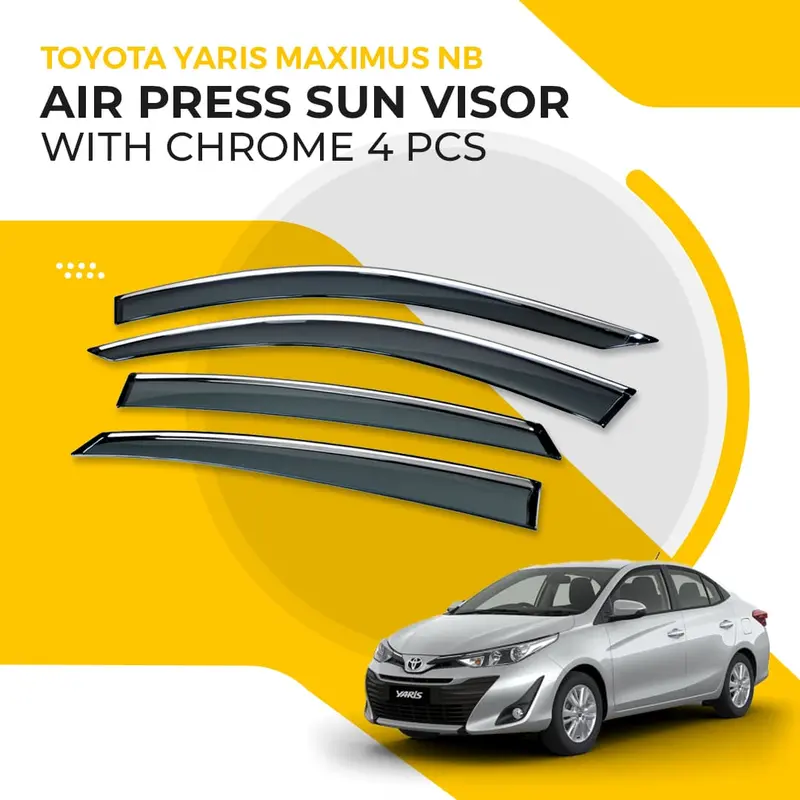 Toyota Yaris Nb  Air Press Sun Visor With Chrome 2020 - 2026 1