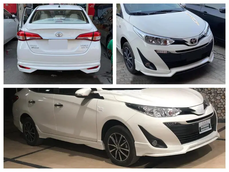 Toyota Yaris Oem Style Body Kit 4 Pc - Model 2020-2021 1