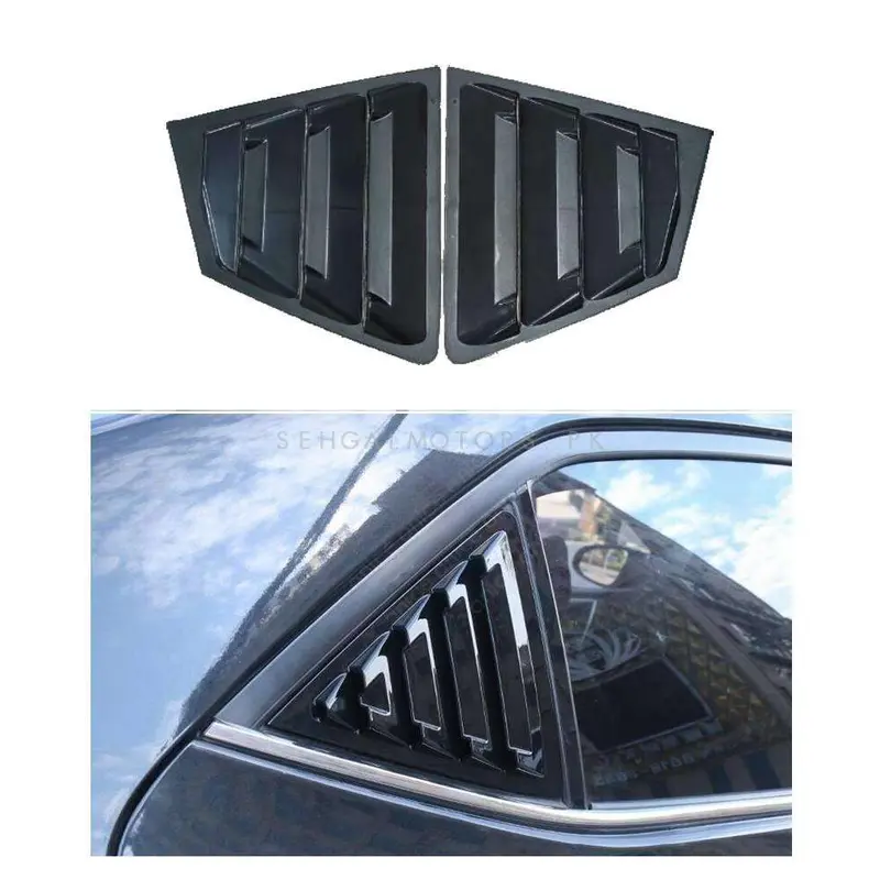 Toyota Yaris Quarter Glass Evo Rack Louver Vents 2 Pcs - Model 2020-2022 1