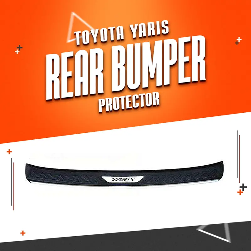 Toyota Yaris Rear Bumper Protector - Model 2020-2021 - Ma001778 1