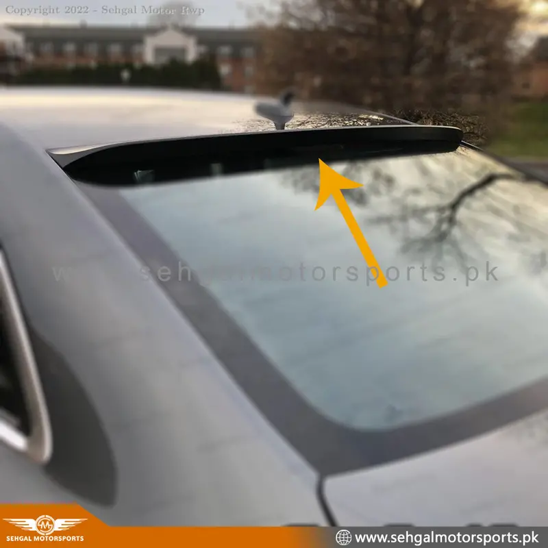 Toyota Yaris Roof Spoiler (Un-Painted) Pk Model 2019-2022 1