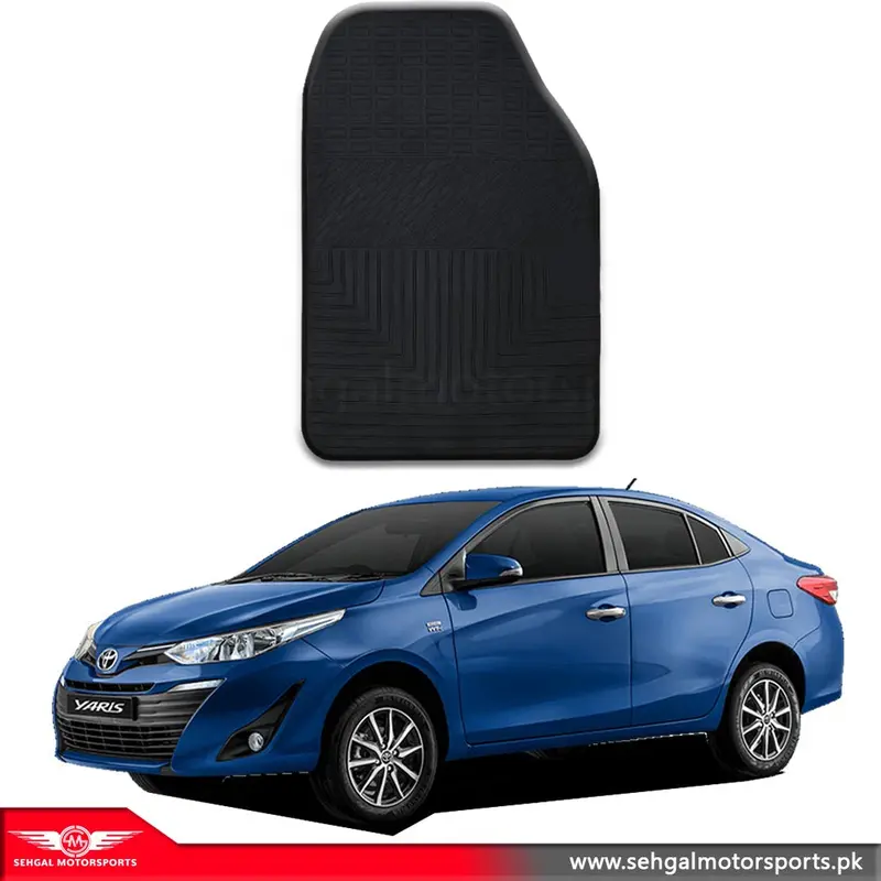 Toyota Yaris Rubber Floor Mats Model 2019-2023 1