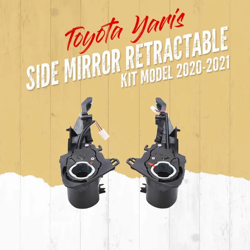 Toyota Yaris Side Mirror Retractable Kit - Model 2020-2021 - Auto Mirror Closer 1