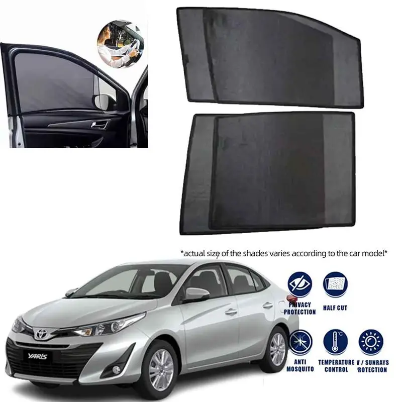 Toyota Yaris Side Sunshade Without Logo Flexible - Model 2020-2021 1