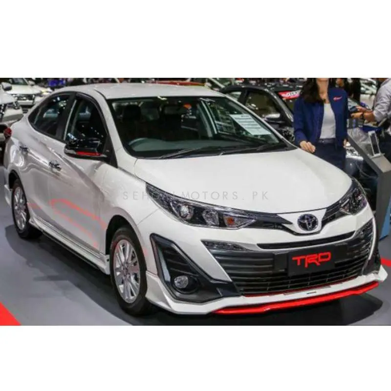Toyota Yaris Trd Style Body Kit 4 Pc Abs Plastic - Model 2020-2021 2020 - 2025 1
