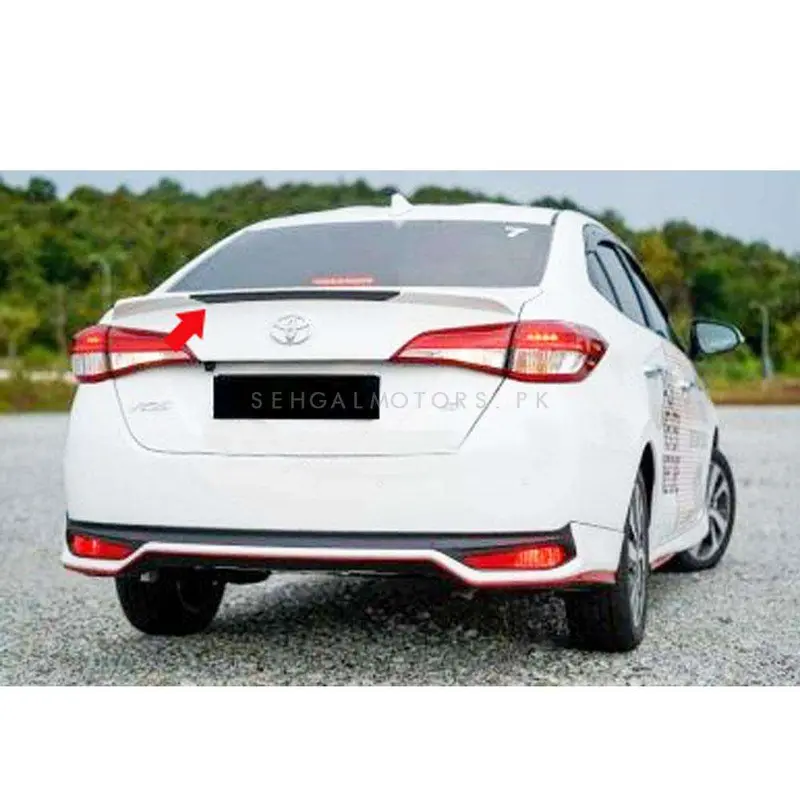 Toyota Yaris Trunk Spoiler Unpainted - Model 2020-2021 1