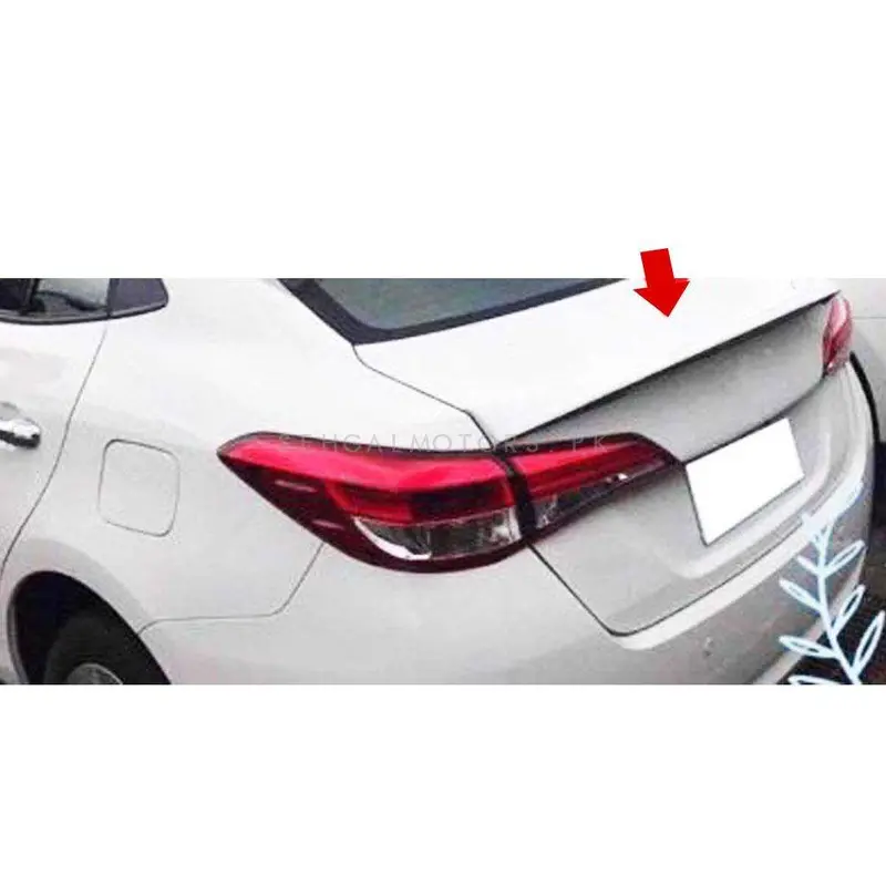 Toyota Yaris Trunk Spoiler Unpainted Version 2 - Model 2020-2021 1