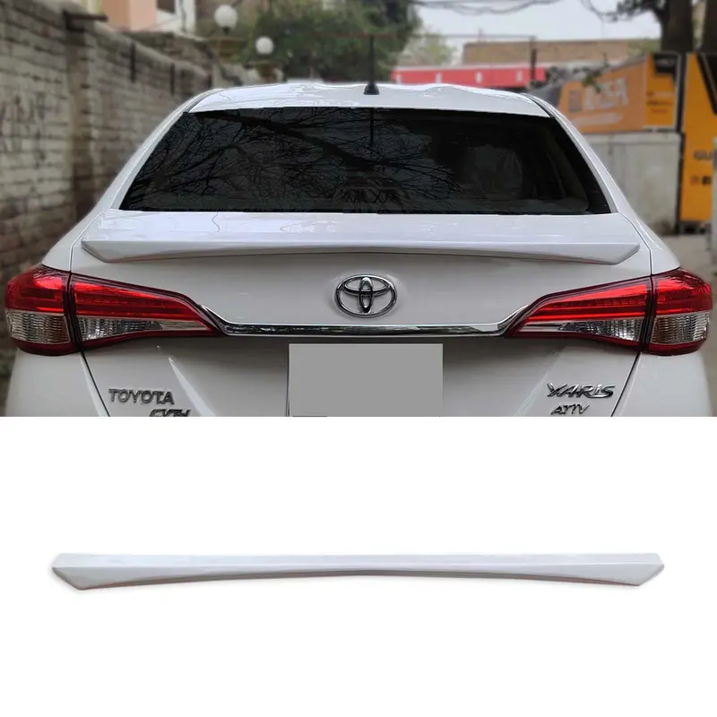 Toyota Yaris Trunk Spoiler V2 Un-Painted (Pk) Model 2019-2021 1