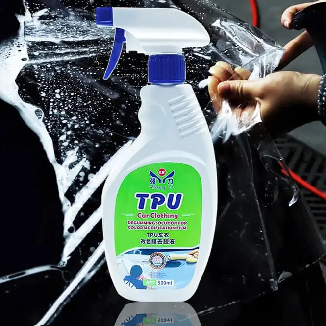 Tpu Car Clothing Degumming Solution 500 Ml - Tpu Glue Off Adhesive & Film Residue Remover 1