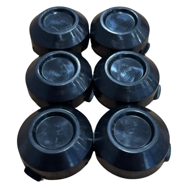 - Tractor Digger Hub Caps Set Of 6 - 121-3045 1