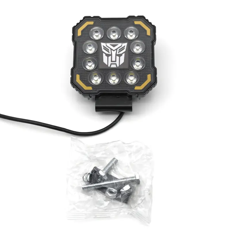 Transformer 10 Led Smd Projector Style With Drl Fog Light For Bike 2