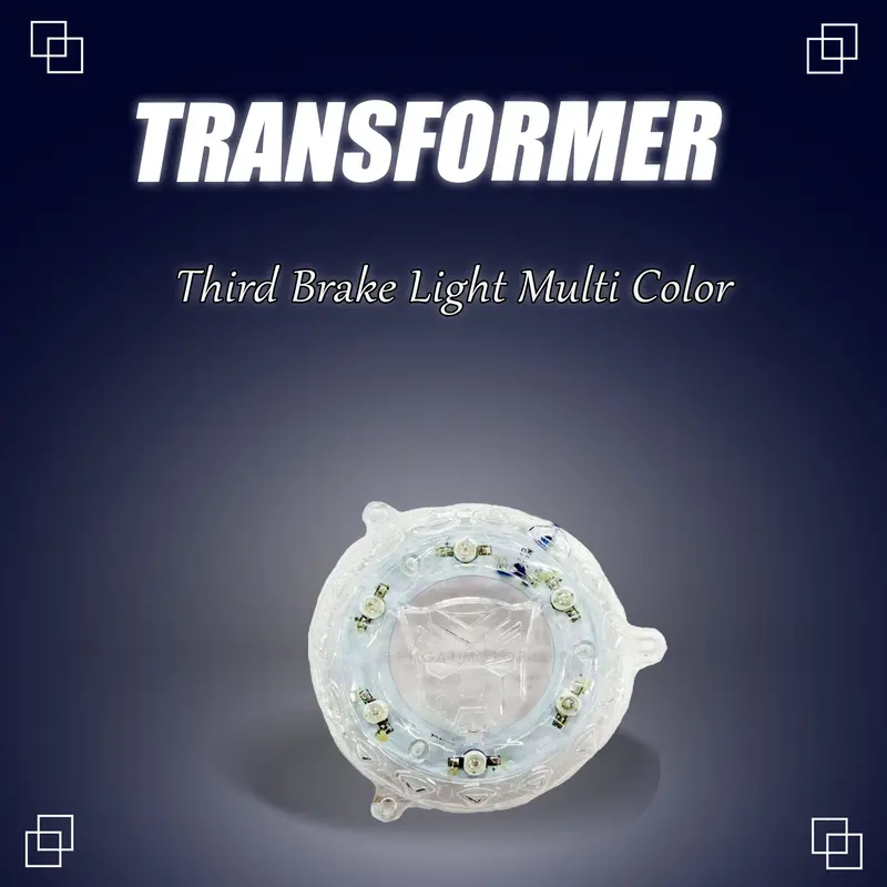 Transformer Third Brake Light Multi Color - Third Brake Lamp | Rear Bumper Fog Ligh 1