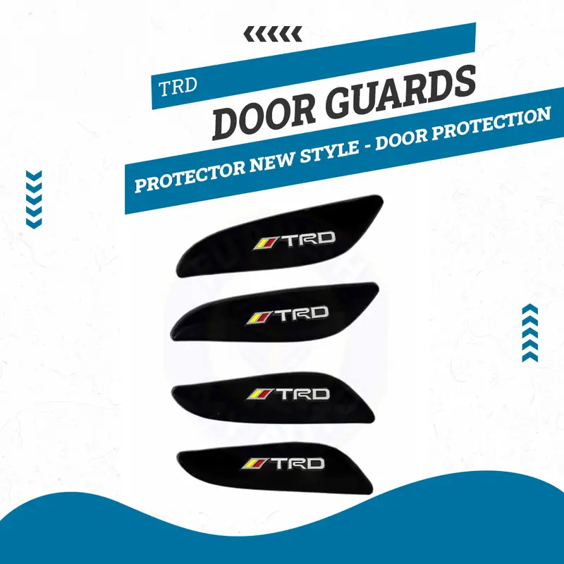 Trd Door Guards Protector - Door Protection |  Edge Protection Anti-Scratch Buffer Strip 1
