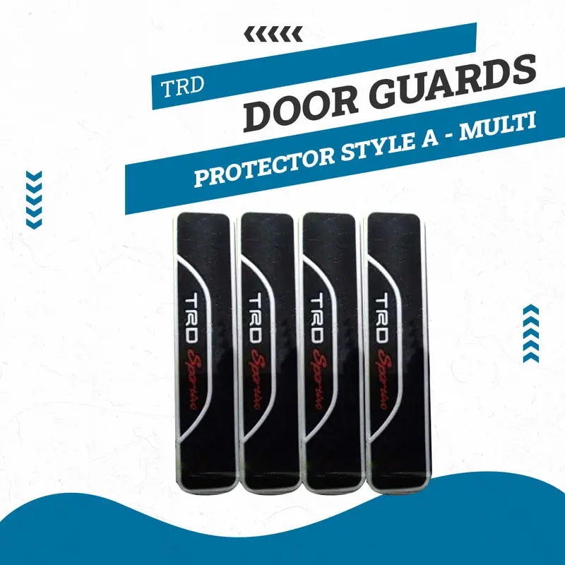 Trd Door Guards Protector Style A - Multi - Edge Protection Anti-Scratch Buffer Strip 1