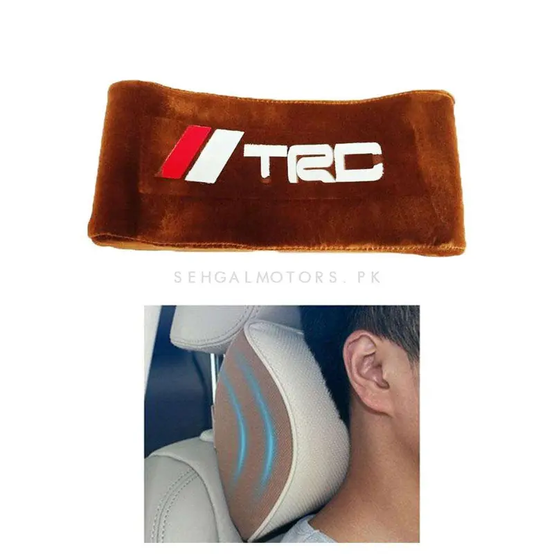 Trd Neck Rest Headrest Pillow Cushion - Brown 2