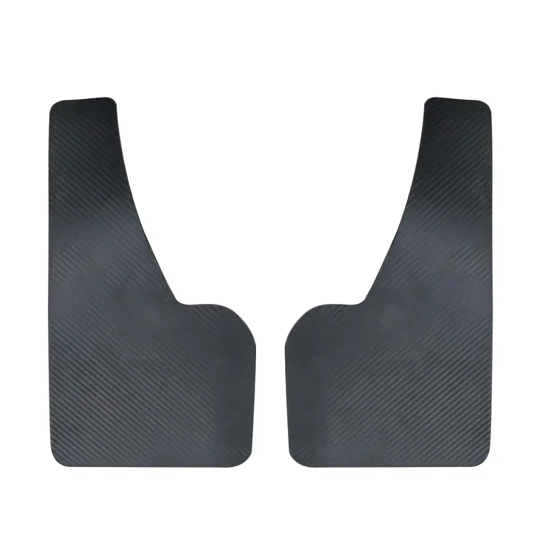Trd Sportio Plain Carbon Fiber Racing Mud Flaps 2 Pcs 2