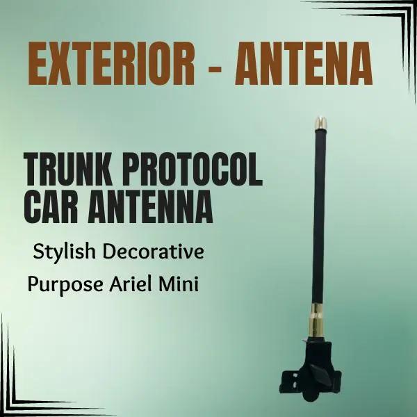 Trunk Protocol Car Antenna Stylish Decorative Purpose Ariel Mini 1