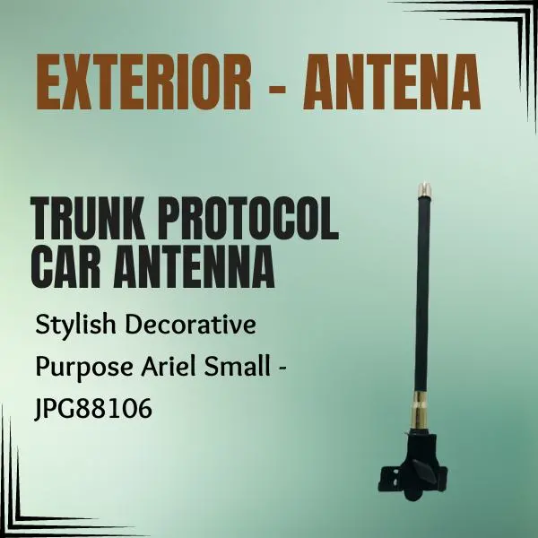 Trunk Protocol Car Antenna Stylish Decorative Purpose - Ariel Small - Jpg88106 1