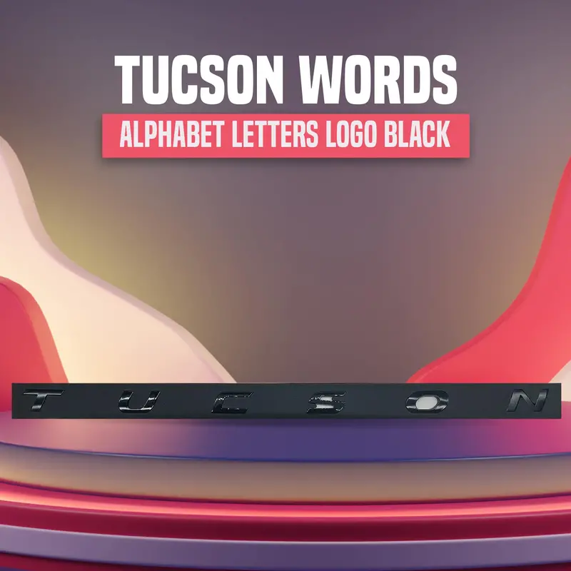 Tucson Alphabet Letters Logo Black 1