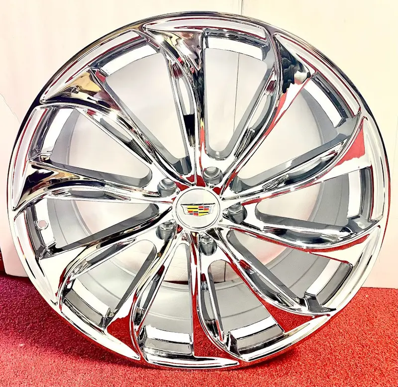 "Turbine" Chrome 20" X 8.5" Set Of 4 Wheels 5X120 1