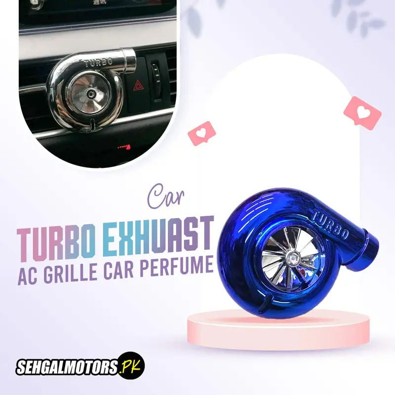 Turbo Exhuast Ac Grille Car Perfume Fragrance Multi Color 1
