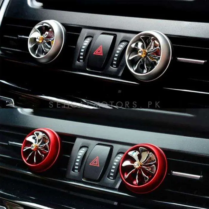 Turbo Fan Ac Grill Car Perfume Fragrance - Multi Pair 2