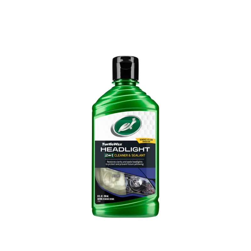 Turtle 2 In 1 Headlight Cleaner & Sealant  266Ml 1