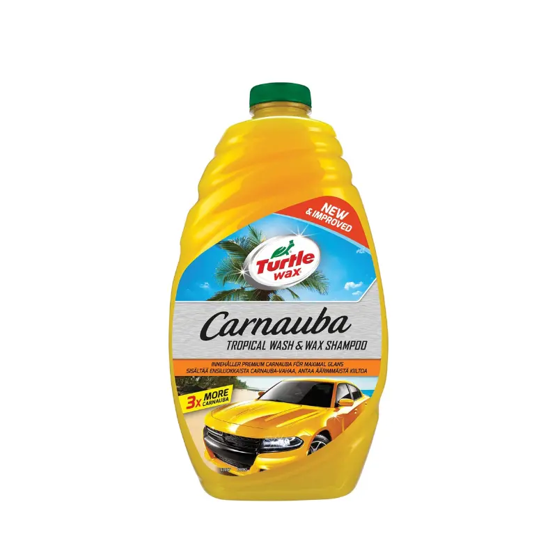 Turtle Carnauba Tropical Wash And Wax Shampoo 1
