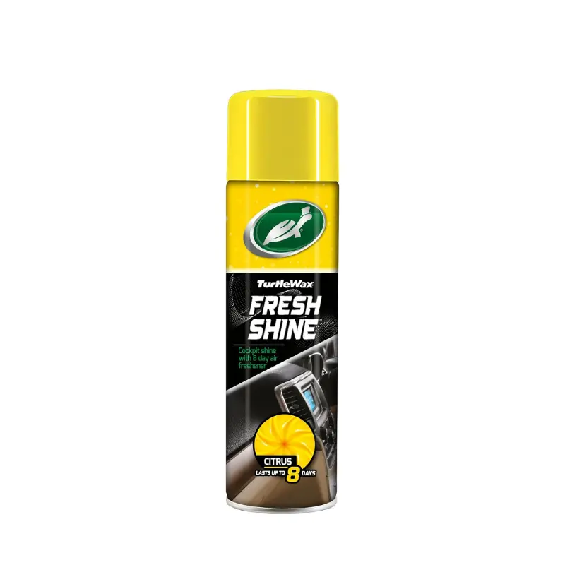 Turtle Fresh Shine Plastic & Dashboard Cleaner 500Ml 1