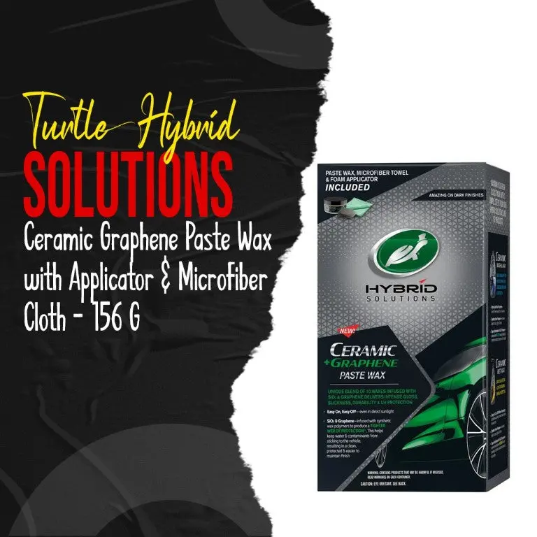 Turtle Hybrid Solutions Ceramic Graphene Paste Wax With Applicator 1