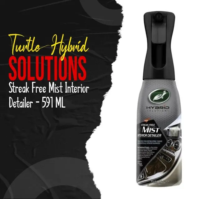 Turtle Hybrid Solutions Streak Free Mist Interior Detailer - 591 Ml - (53482/16705) 1