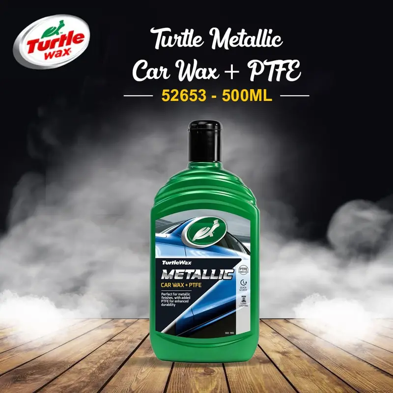 Turtle Metallic Car Wax + Ptfe 52653 - 500Ml 1